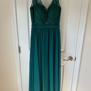 Green gown